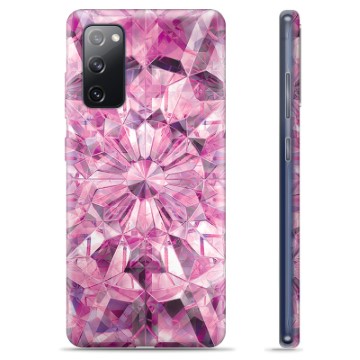 Samsung Galaxy S20 FE TPU-hoesje - Roze Kristal