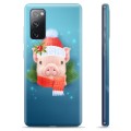 Samsung Galaxy S20 FE TPU Hoesje - Winter Piggy