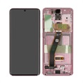 Samsung Galaxy S20 Front Cover & LCD Display GH82-22131C - Roze