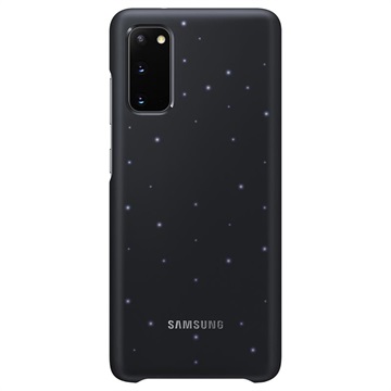 Samsung Galaxy S20 LED Cover EF-KG980CBEGEU - Zwart