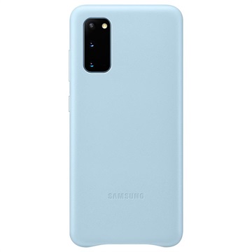 Samsung Galaxy S20 Leren Cover EF-VG980LLEGEU - Hemelsblauw