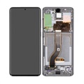 Samsung Galaxy S20+ Front Cover & LCD Display GH82-22145E - Grijs