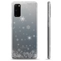 Samsung Galaxy S20 TPU Hoesje - Sneeuwvlokken