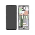 Samsung Galaxy S20 Ultra 5G Front Cover & LCD Display GH82-22271B - Grijs