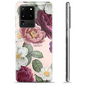 Samsung Galaxy S20 Ultra TPU Hoesje - Romantische Bloemen
