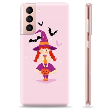 Samsung Galaxy S21 5G TPU-hoesje - Halloween-meisje