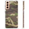 Samsung Galaxy S21+ 5G TPU Hoesje - Camouflage