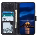 Samsung Galaxy S21+ 5G Wallet Case met Magnetische Sluiting - Zwart