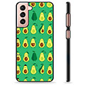 Samsung Galaxy S21 5G Beschermhoes - Avocado Patroon