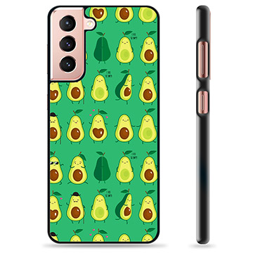 Samsung Galaxy S21 5G Beschermhoes - Avocado Patroon
