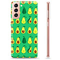 Samsung Galaxy S21 5G TPU Hoesje - Avocado Patroon