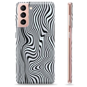 Samsung Galaxy S21 5G TPU-hoesje - Betoverende Zebra