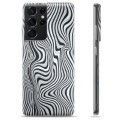 Samsung Galaxy S21 Ultra 5G TPU-hoesje - Betoverende Zebra