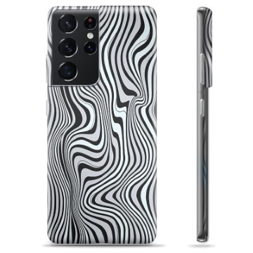 Samsung Galaxy S21 Ultra 5G TPU-hoesje - Betoverende Zebra
