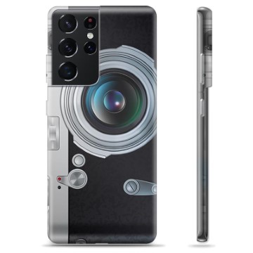 Samsung Galaxy S21 Ultra TPU-hoesje - Retrocamera