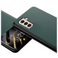 Samsung Galaxy S22 5G Front Smart View Flip Case - Groen