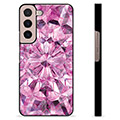 Samsung Galaxy S22 5G Beschermende Cover - Roze Kristal