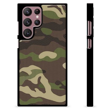Samsung Galaxy S22 Ultra 5G Beschermende Cover - Camouflage