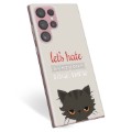 Samsung Galaxy S22 Ultra 5G TPU-hoesje - Angry Cat