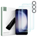 Samsung Galaxy S23 5G Tech-Protect Supreme Beschermingsset - Doorzichtig