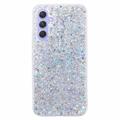 Samsung Galaxy S23 FE Glitter Flakes TPU Case - Silver