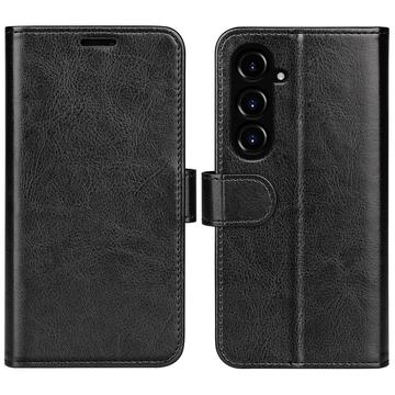 Samsung Galaxy S23 FE Wallet Case met Magnetische Sluiting - Zwart
