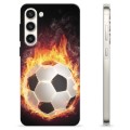 Samsung Galaxy S23+ 5G TPU-hoesje - Voetbal Vlam