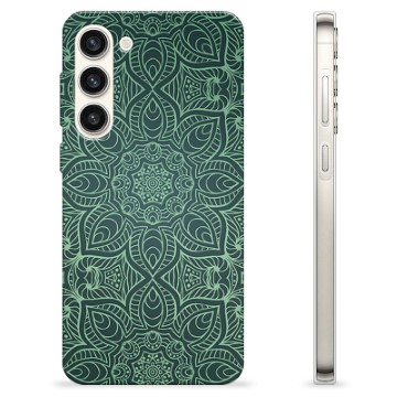 Samsung Galaxy S23+ 5G TPU-hoesje - Groene Mandala