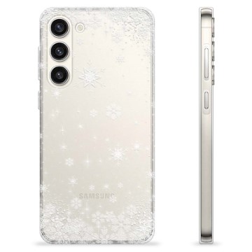 Samsung Galaxy S23+ 5G TPU-hoesje - Sneeuwvlokjes