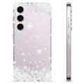 Samsung Galaxy S23 5G TPU-hoesje - Sneeuwvlokjes
