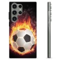 Samsung Galaxy S23 Ultra 5G TPU-hoesje - Voetbal Vlam