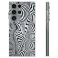 Samsung Galaxy S23 Ultra 5G TPU-hoesje - Betoverende Zebra