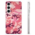 Samsung Galaxy S24 TPU-hoesje - Roze Camouflage