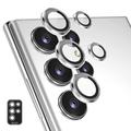 Samsung Galaxy S24 Ultra Hat Prince Camera Lens Glazen Protector - Zilver