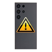 Samsung Galaxy S24 Ultra Batterijdeksel Reparatie - Zwart