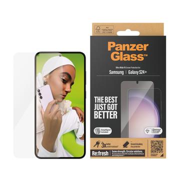 Samsung Galaxy S24+ PanzerGlass Ultra-Wide Fit EasyAligner Screenprotector - Doorzichtig