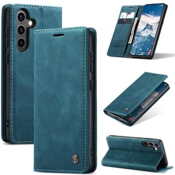 Samsung Galaxy S25 Caseme 013 Series Portemonnee Hoesje - Blauw