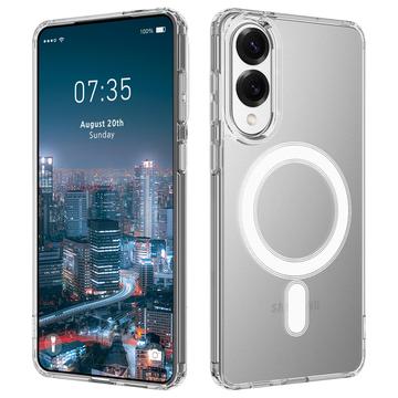 Samsung Galaxy S25 Edge Hybride Hoesje - MagSafe Compatibel - Doorzichtig