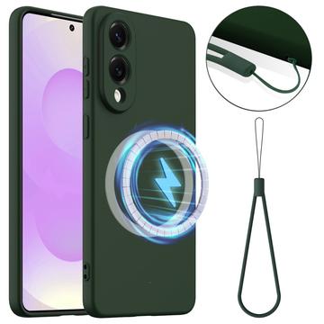 Samsung Galaxy S25 Edge Liquid Siliconen Hoesje - MagSafe Compatibel