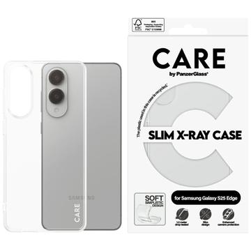 Samsung Galaxy S25 Edge PanzerGlass Care Fashion Slim X-Ray hoesje - Doorzichtig