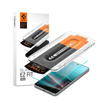 Samsung Galaxy S25 Edge Spigen Glas.tR EZ Fit Pro Glazen Screenprotector - Helder