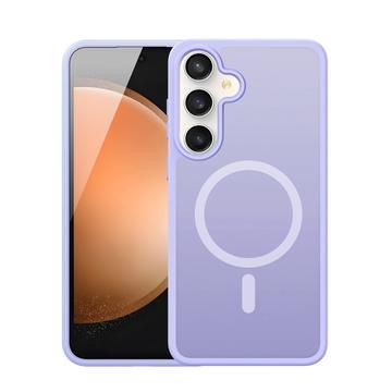 Samsung Galaxy S25 FE Dux Ducis Yind Hybride Hoesje - MagSafe-compatibel - Lichtpaars