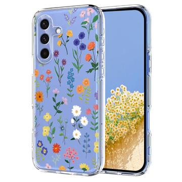Samsung Galaxy S25 FE TPU-hoesje met bloemenpatroon - Madeliefjes