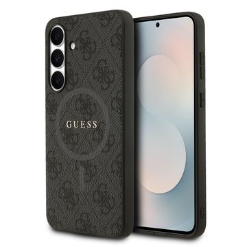 Samsung Galaxy S25 FE Guess 4G gekleurde ring case - MagSafe compatibel - Zwart