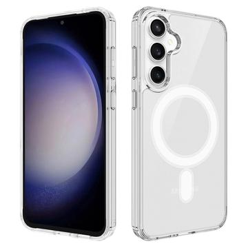 Samsung Galaxy S25 FE Hybride Hoesje - MagSafe Compatibel - Doorzichtig