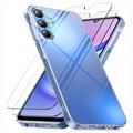 Samsung Galaxy S25 FE Saii 2-in-1 TPU-hoesje en Glazen Screenprotector
