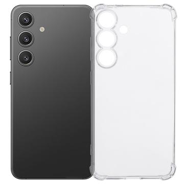 Samsung Galaxy S25 FE Schokbestendig TPU Hoesje - Doorzichtig