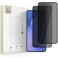 Samsung Galaxy S25 FE Tech-Protect Glass Spy+ Privacy Glazen Screenprotector - 2 stuks. - Zwart