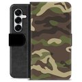 Samsung Galaxy S25+ Premium Portemonnee Hoesje - Camouflage