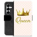 Samsung Galaxy S25+ Premium Portemonnee Hoesje - Koningin